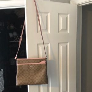 Coach crossover handbag